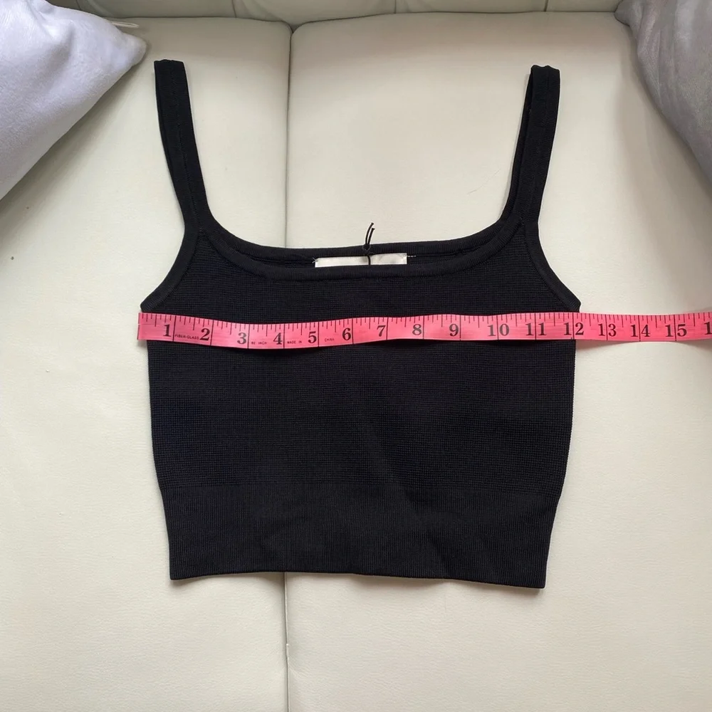 ZARA WOMEN’S BLACK TOP SIZE S - Picture 7 of 7